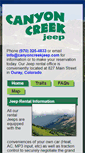 Mobile Screenshot of canyoncreekjeep.com